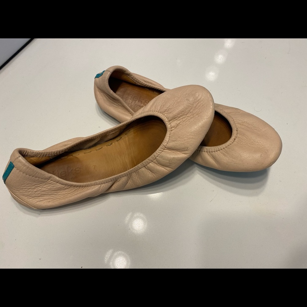 Tieks leather ballet flats